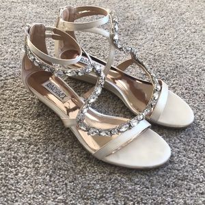 Badgley Mischka Embellished Sandals